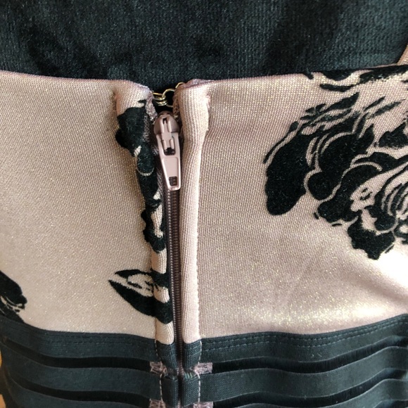 Formal Dress by City Studio, Dusty Pink & Black Floral (7) - Picture 16 of 17